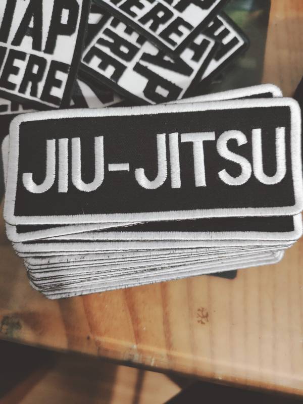 Jiu-jitsu rectangular patch
