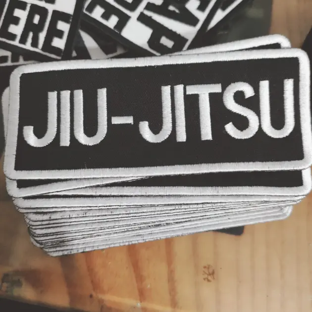 Jiu-jitsu rectangular patch