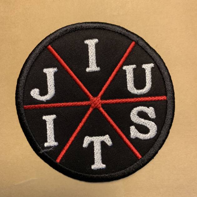 Jiujitsu round patch