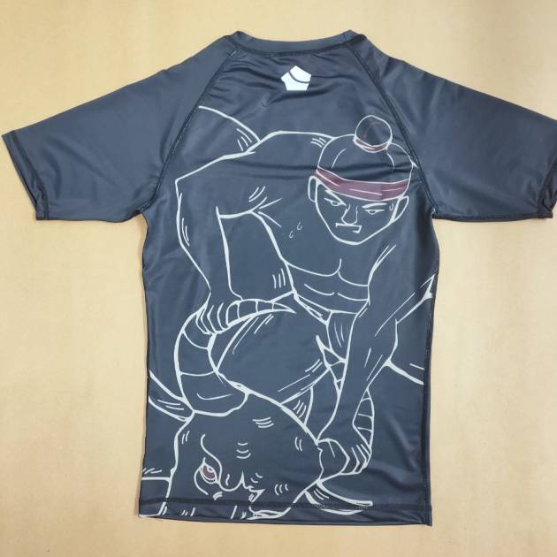 WRESTLER&BUFFALO RASHGUARD GIAI